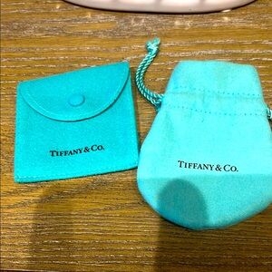 Tiffany & Co. Turquoise Pouches
